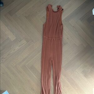 House of Harlow 1960 Rust Jumpsuit
